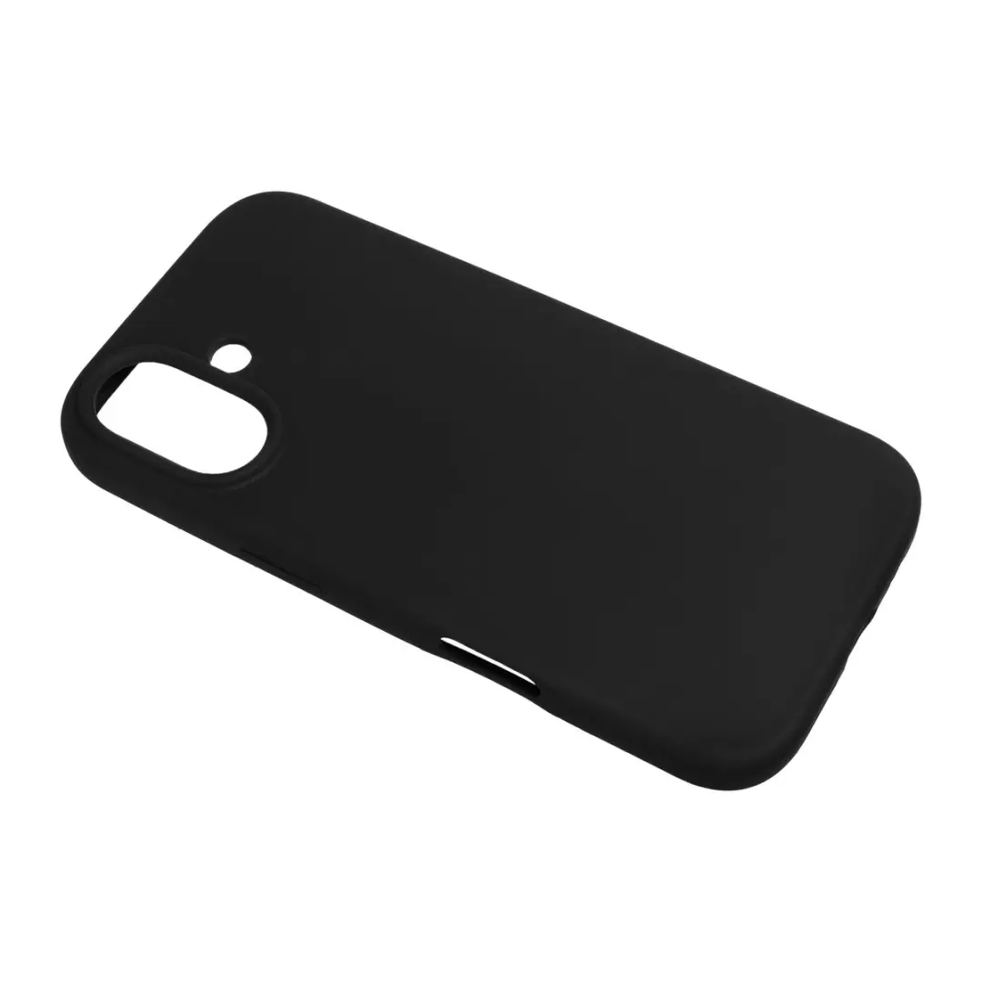 BMAX Siliconen Hoesje iPhone 17 - Zwart