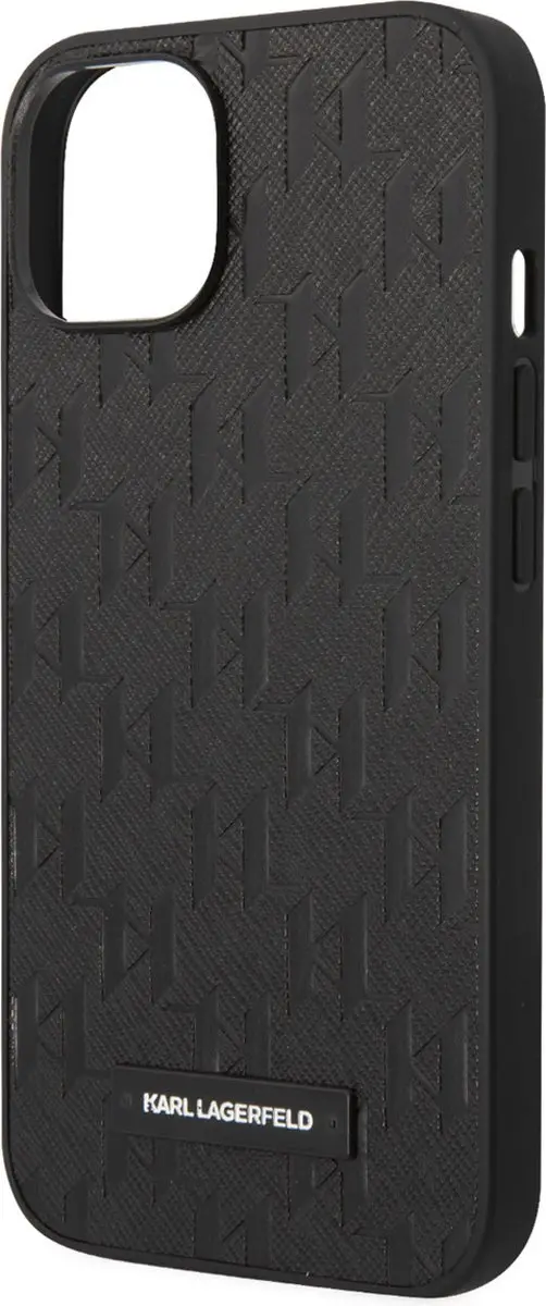 Karl Lagerfeld iPhone 14 Telefoonhoesje Saffiano Zwart