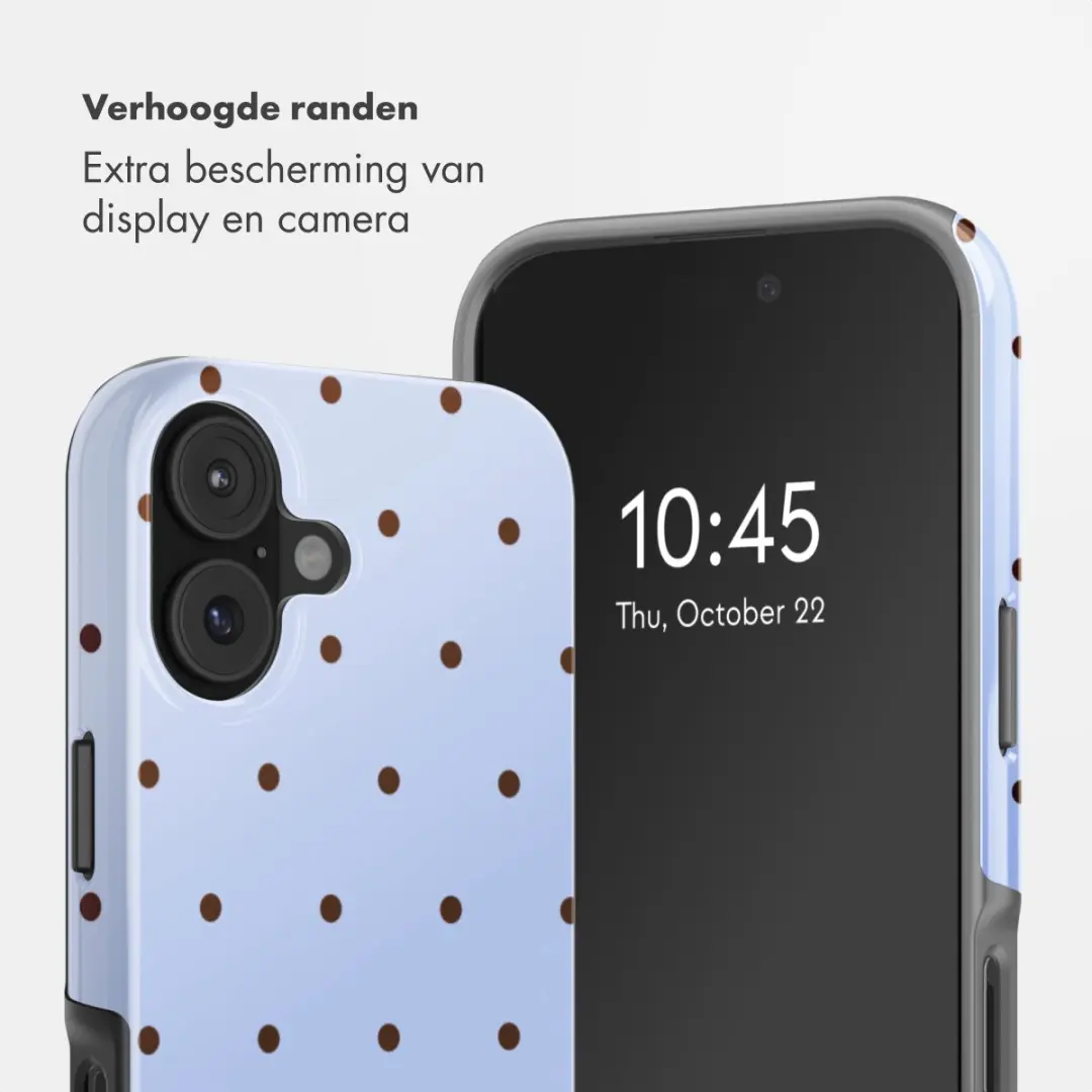 Selencia Hoesje iPhone 17 - Lichtblauw MagSafe