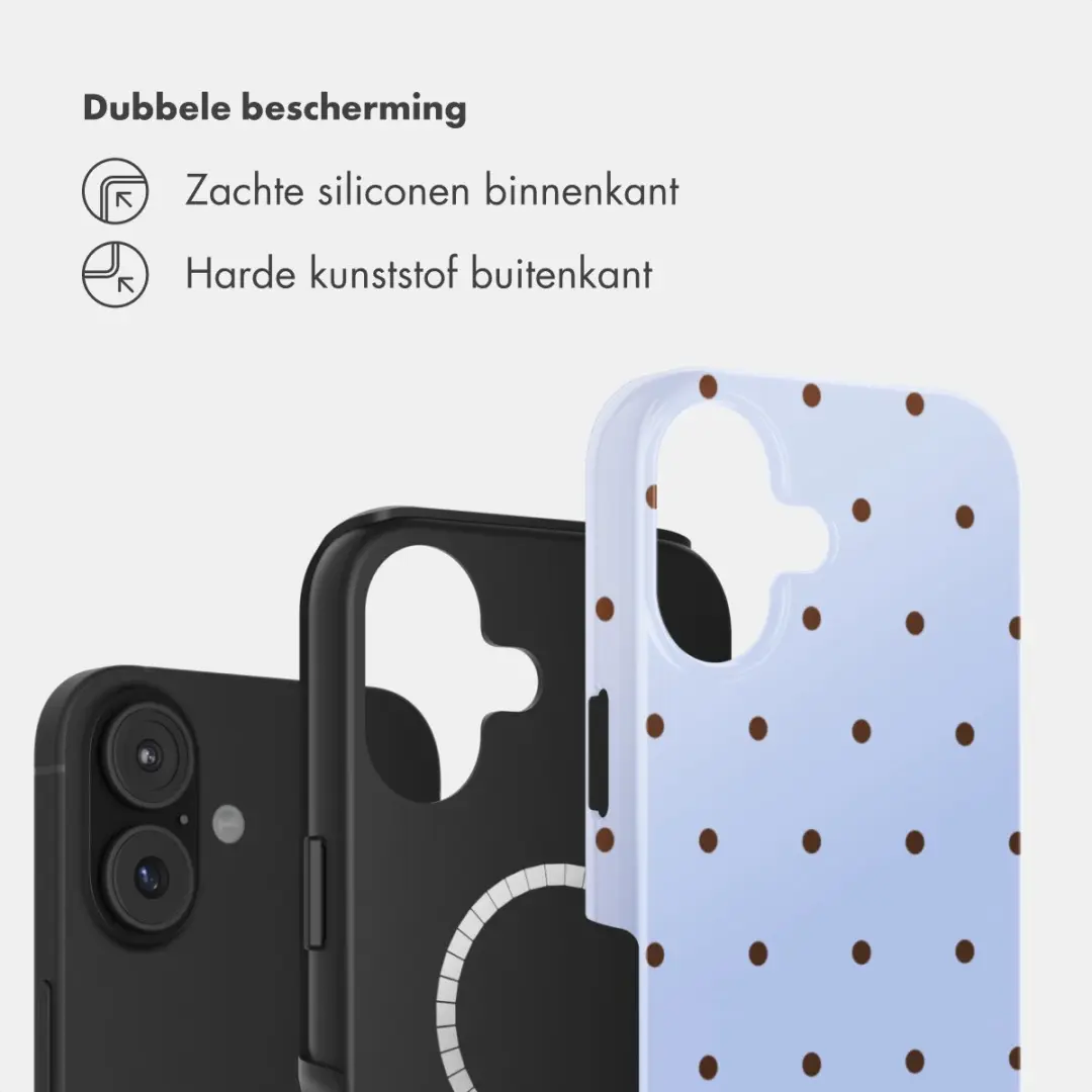 Selencia Hoesje iPhone 17 - Lichtblauw MagSafe