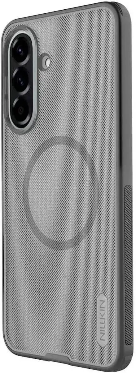 Nillkin Frosted Shield Hoesje Samsung Galaxy A57 - MagSafe/Qi2 - Transparant Zwart