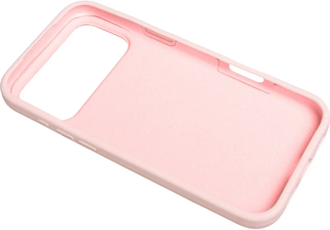 BMAX Siliconen Hoesje iPhone 17 Pro Max - Roze