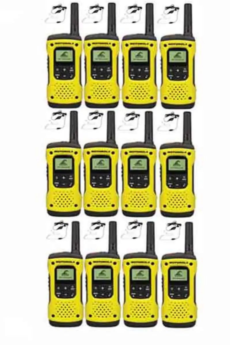 Motorola TLKR T92 H2O Portofoons - 12 Stuks - Geel