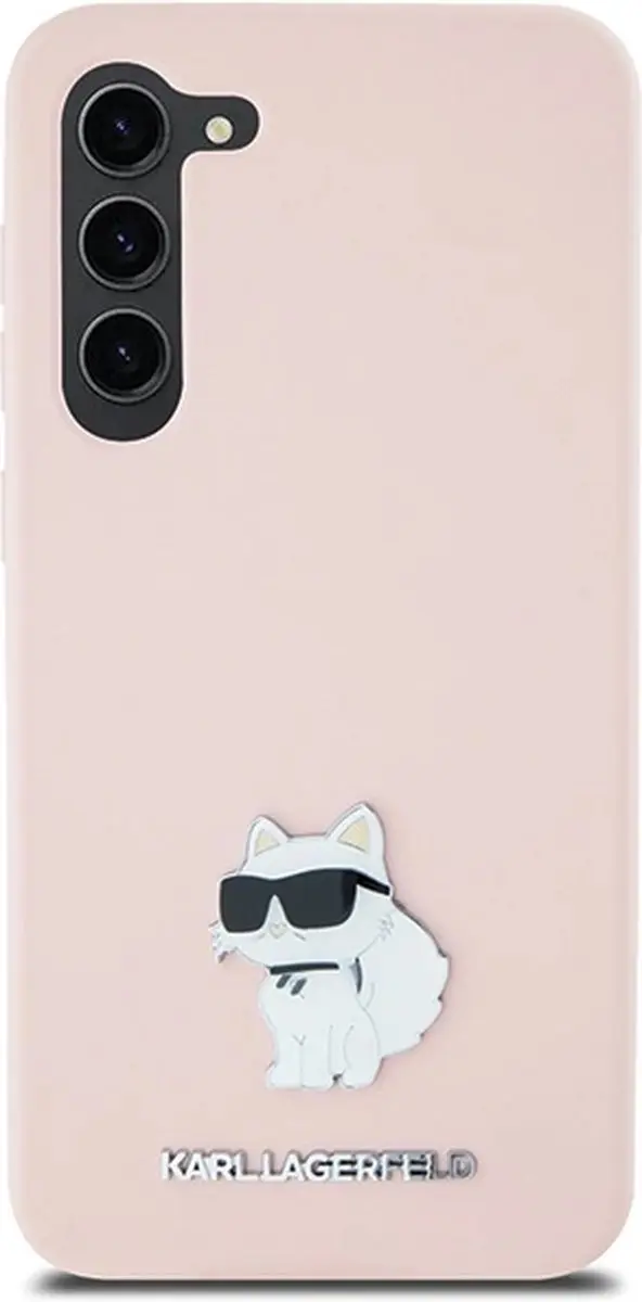 Karl Lagerfeld Choupette Siliconen Hoesje - Roze - afbeelding 5 van 6