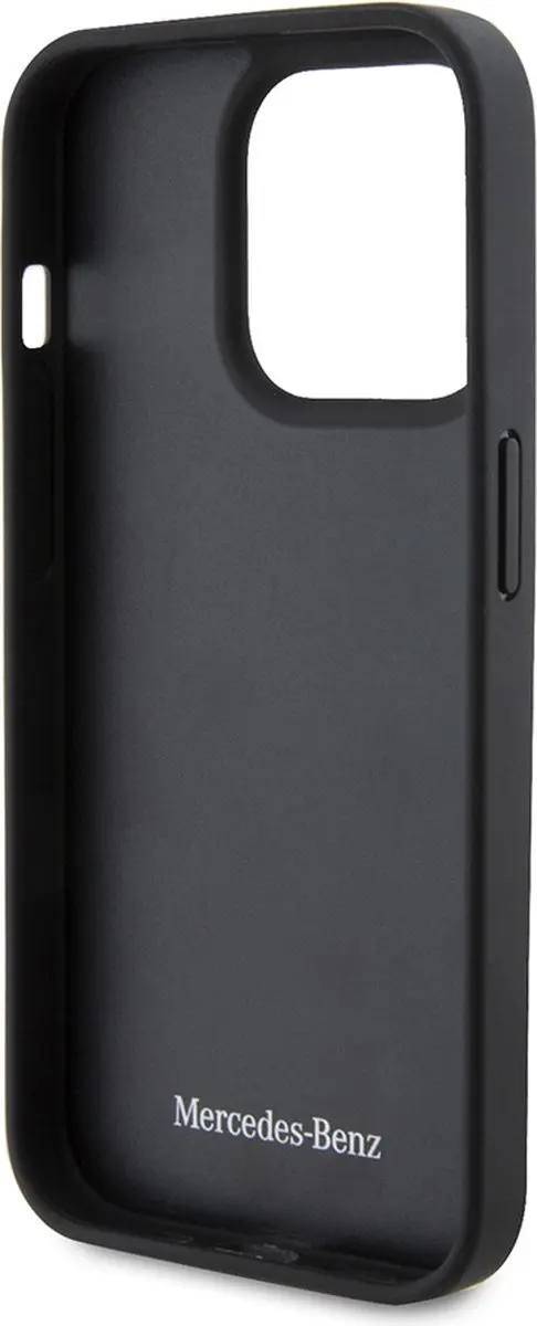 Mercedes-Benz iPhone 15 Pro Hoesje - Effen Zwart