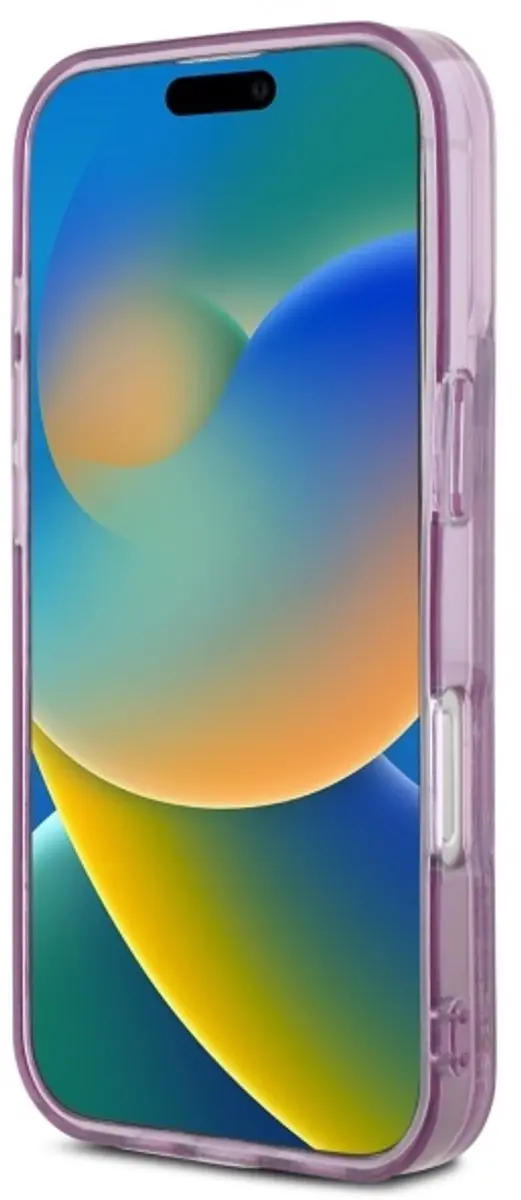 Hello Kitty Hoesje iPhone 16 Pro Max Liquid Glitter - Violet