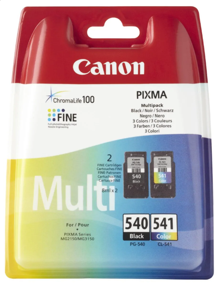 Canon PG-540/CL-541 Inktcartridges
