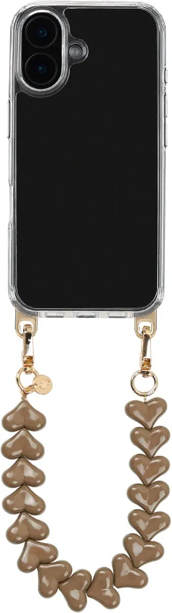 Selencia Hoesje iPhone 16 Mocha Brown