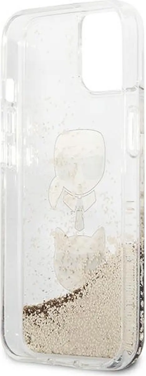 Karl Lagerfeld KLHCP13SKICGLD iPhone 13 mini Hoesje - Goud - afbeelding 4 van 6