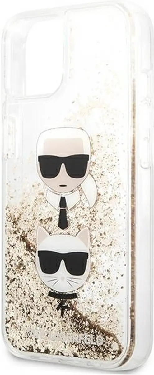 Karl Lagerfeld KLHCP13SKICGLD iPhone 13 mini Hoesje - Goud - afbeelding 6 van 6