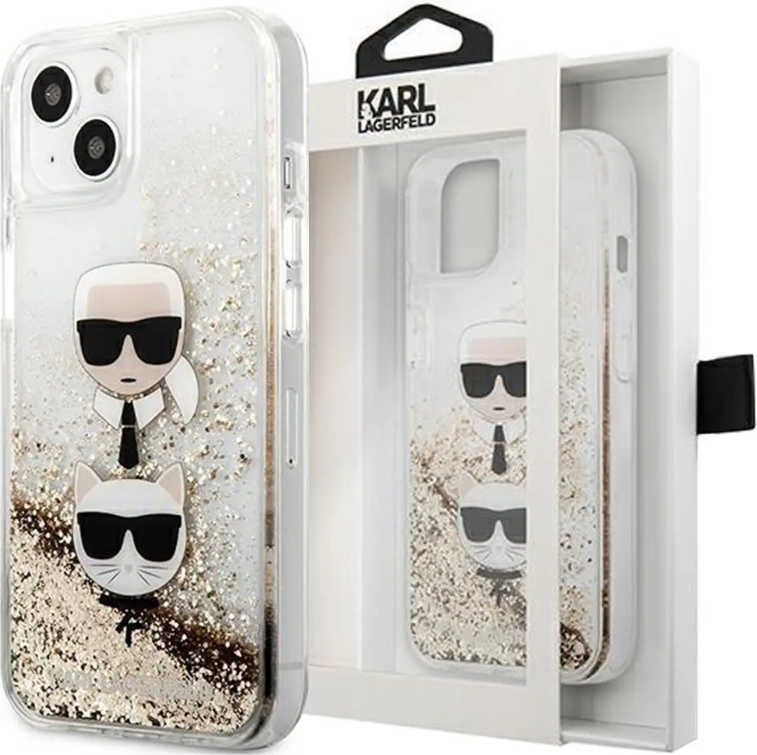Karl Lagerfeld KLHCP13SKICGLD iPhone 13 mini Hoesje