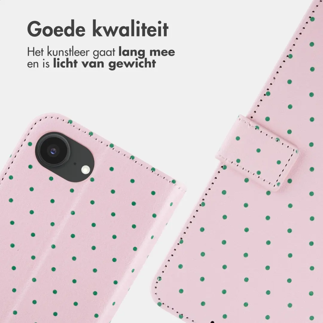 Imoshion Hoesje Apple iPhone 16e/17e Happy Dots - 3 Pasjes
