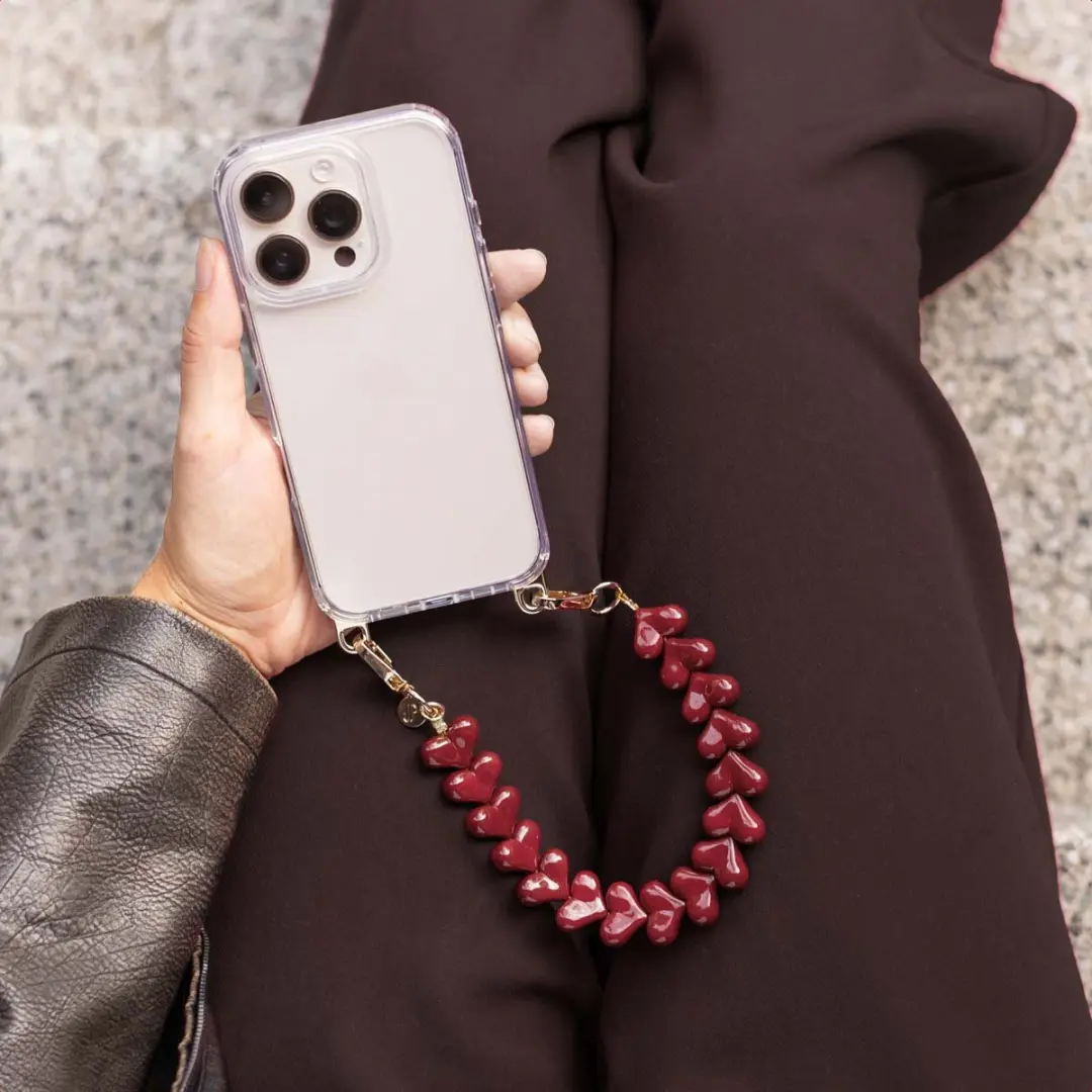 Selencia Hoesje iPhone 11 - Donkerrood