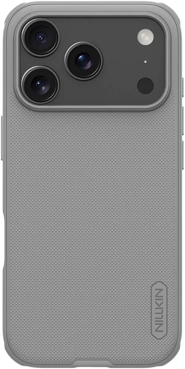 Nillkin iPhone 17 Pro Bi-Materiaal Hoesje Grijs - 57983127607