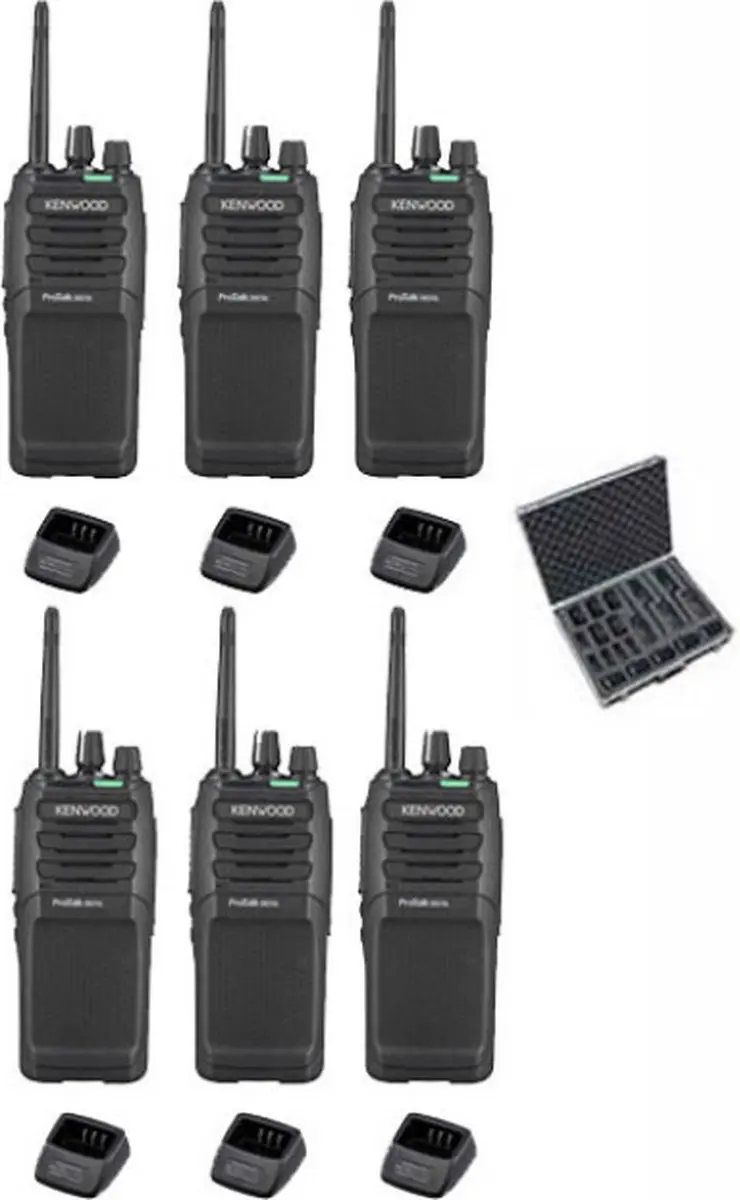 Kenwood TK-3701D Portofoon Set