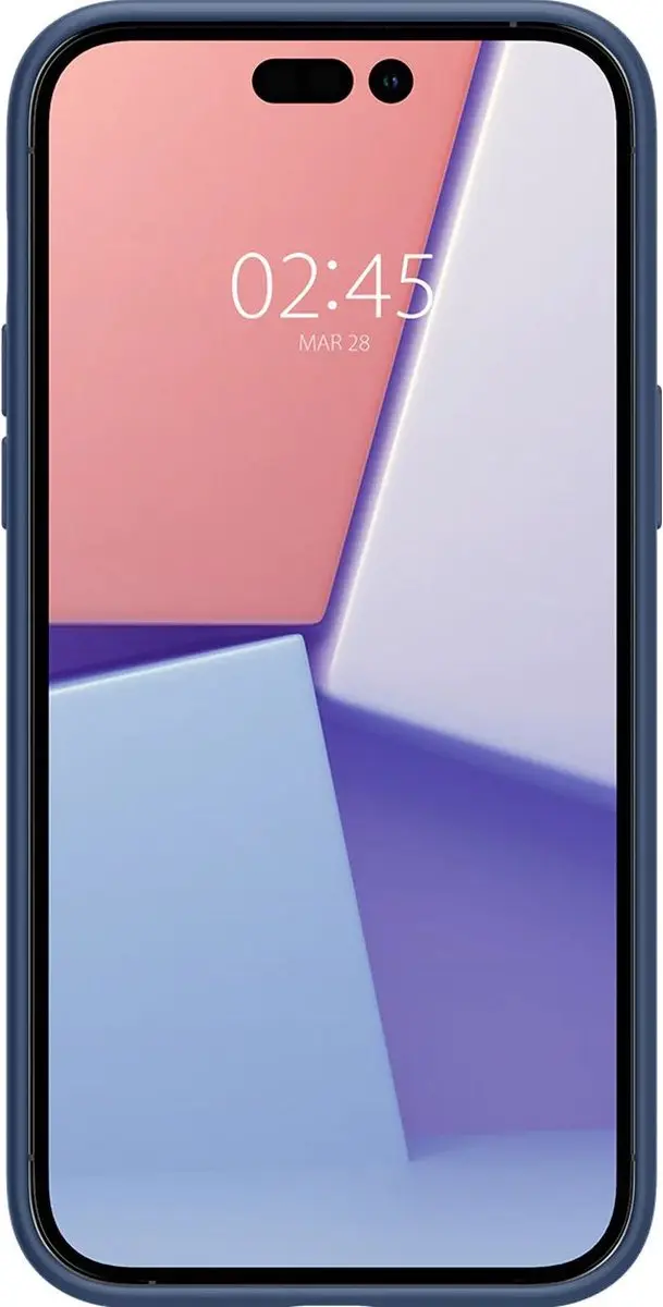 Spigen Silicone Fit Mag Hoesje iPhone 14 Pro ACS04992 - Blauw