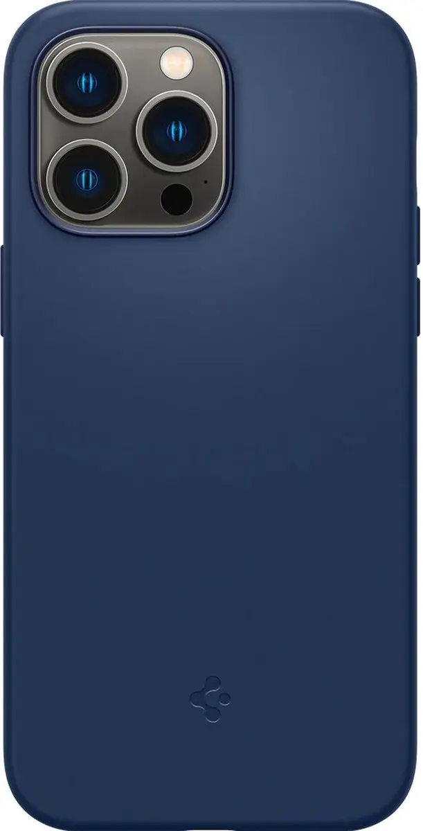 Spigen Silicone Fit Mag Hoesje iPhone 14 Pro ACS04992 - Blauw
