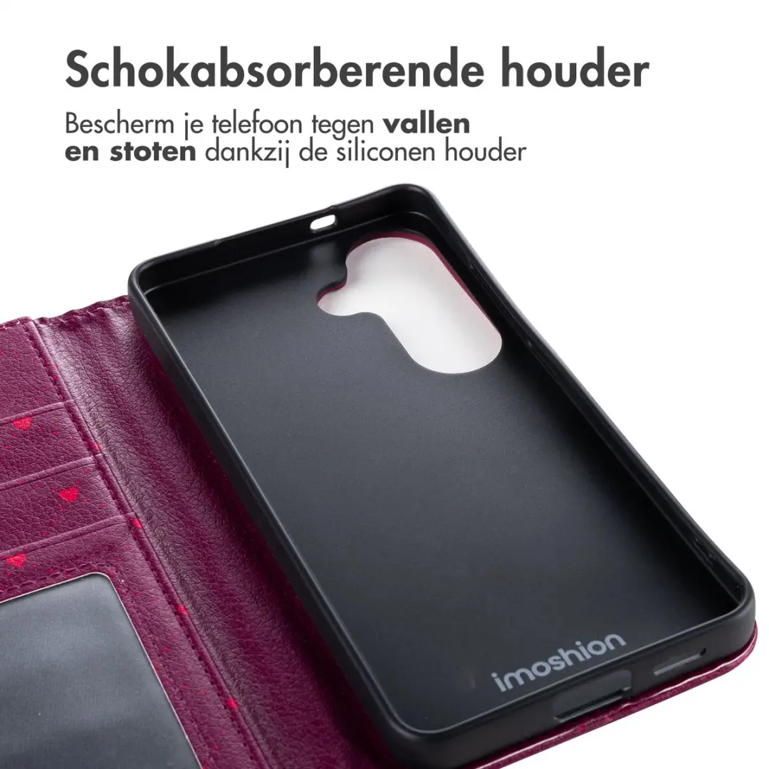 Imoshion Bookcase Hoesje Samsung Galaxy S26 - 3 Pasjes - Rood
