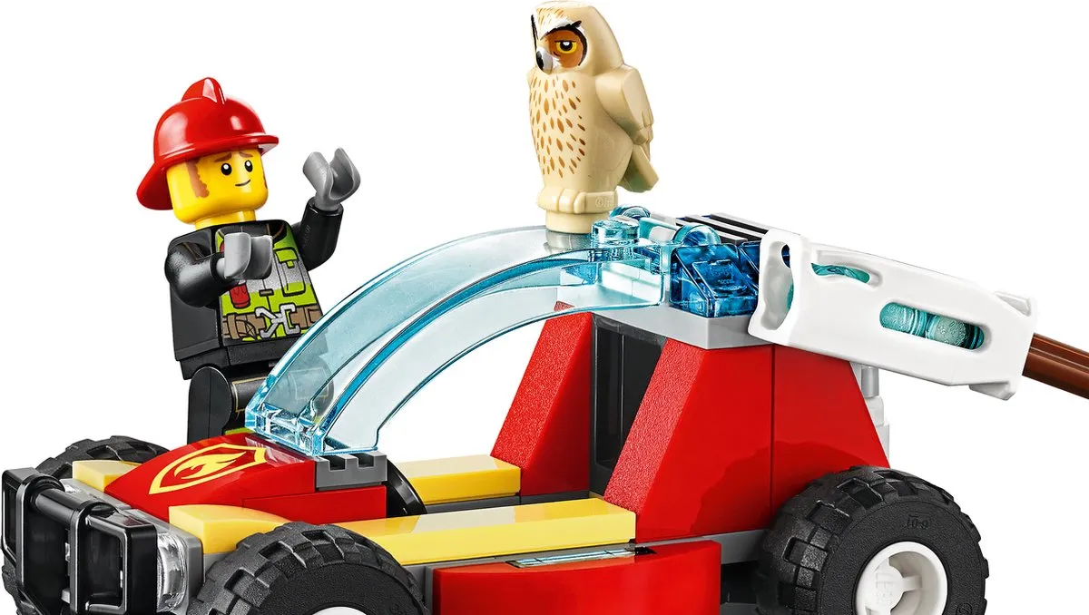 LEGO City Brandweer Bosbrand 60247 - 6 Minifiguren
