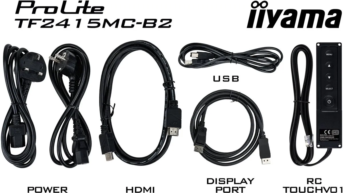 iiyama ProLite TF2215MC-B2 Monitor - 22" - VGA