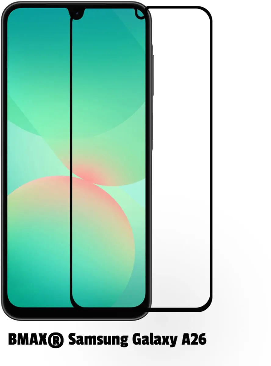BMAX Samsung Galaxy A26 Screenprotector 2 Stuks - Zwart
