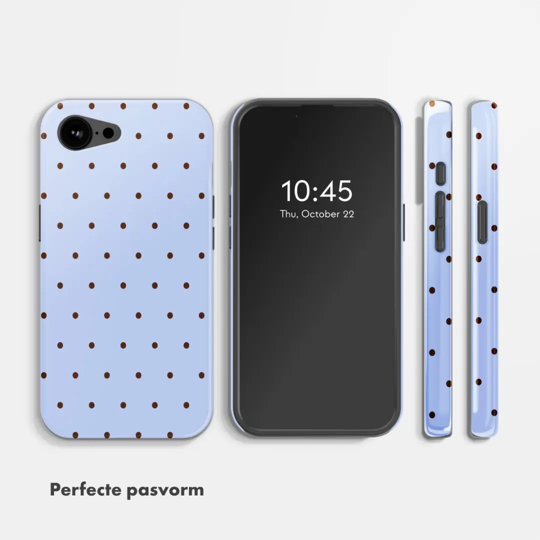Selencia Hoesje iPhone 17e/16e - MagSafe Lichtblauw - afbeelding 6 van 6