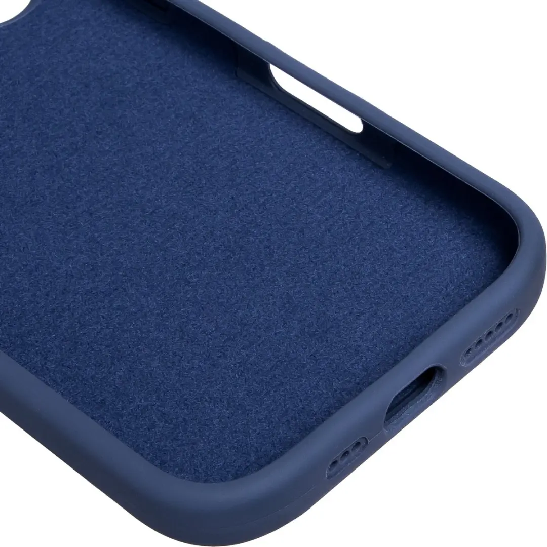 BMAX Siliconen Hoesje iPhone 17 - Donkerblauw