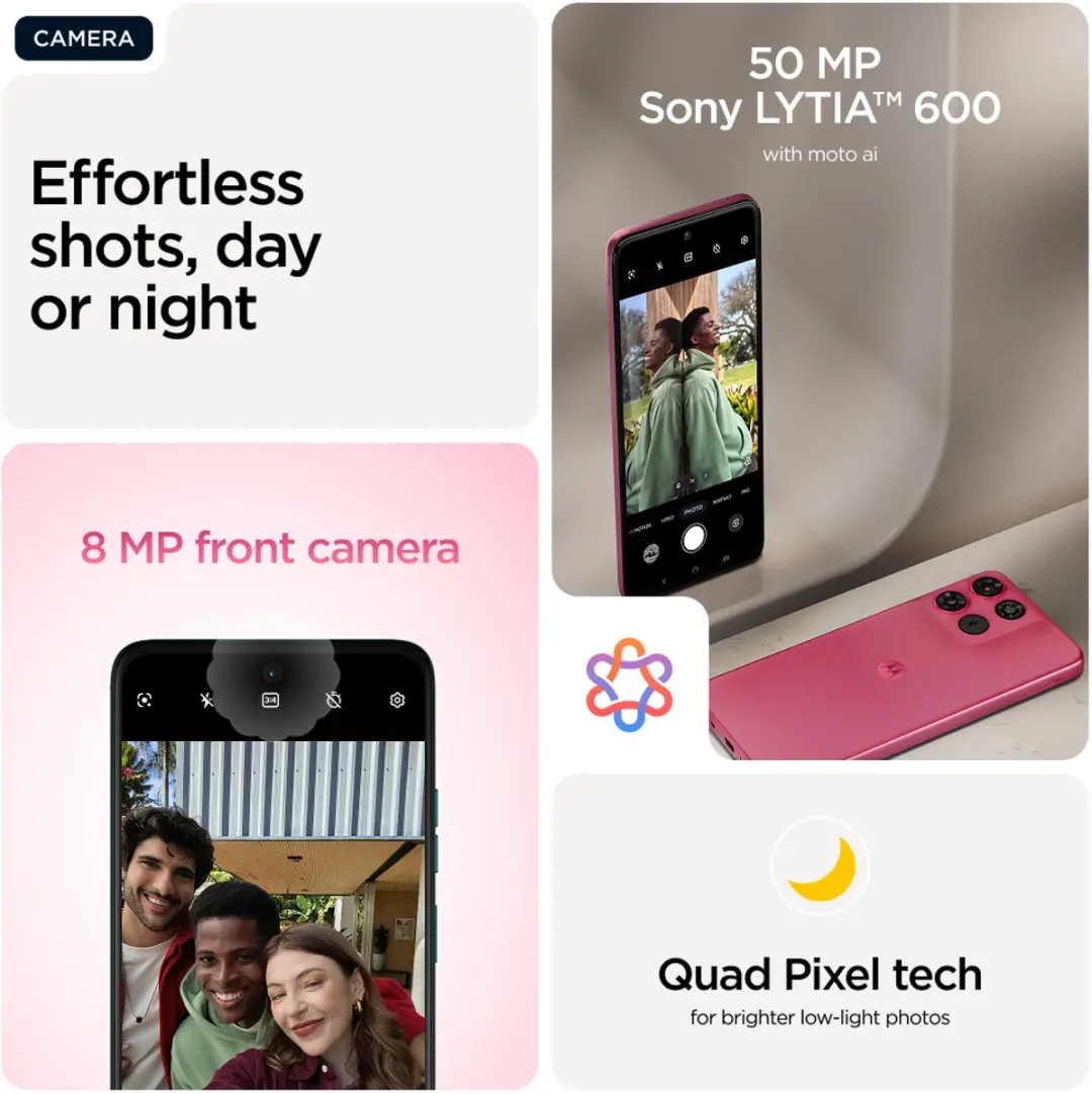 Motorola moto g57 power PBAH0017RO - 12GB/256GB - Roze