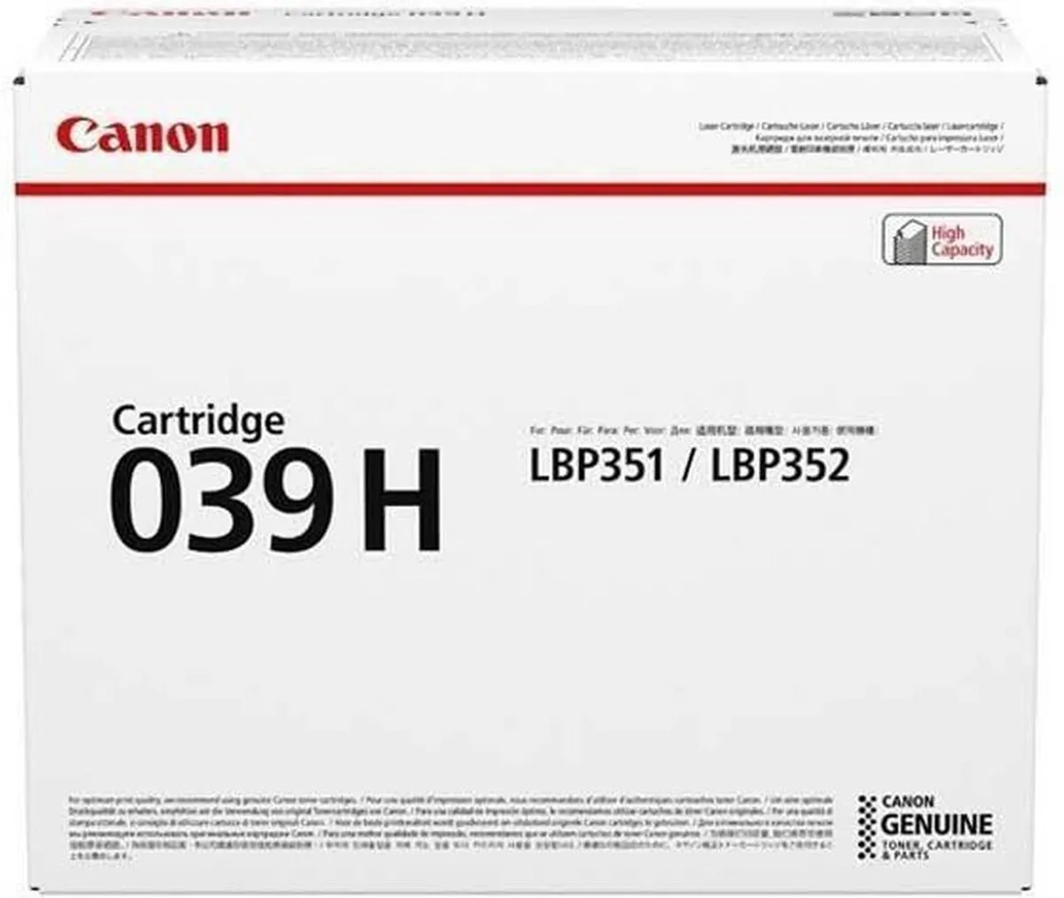 Canon 039H Toner