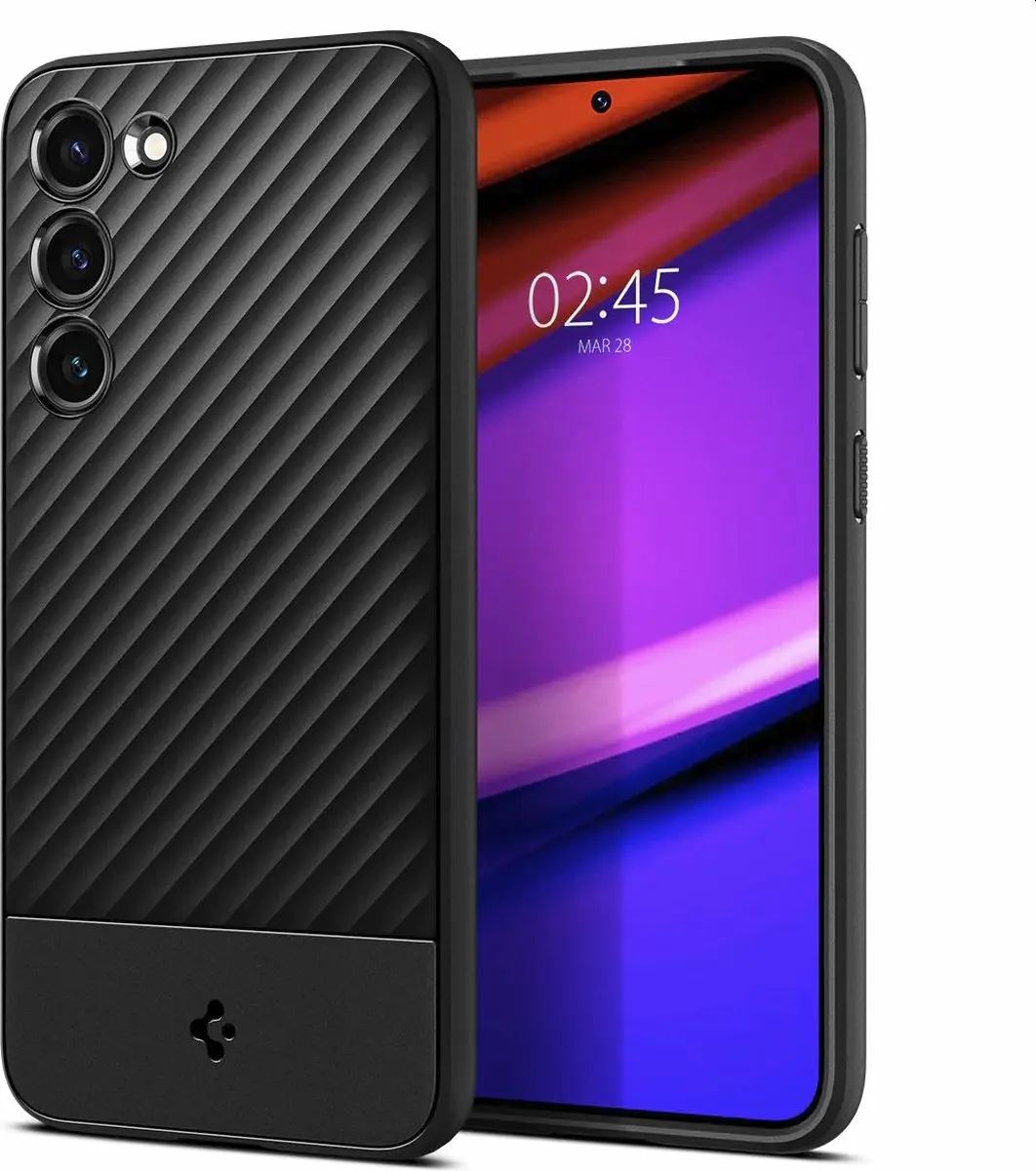Spigen Core Armor Hoesje ACS05737 - Samsung Galaxy S23 - Zwart