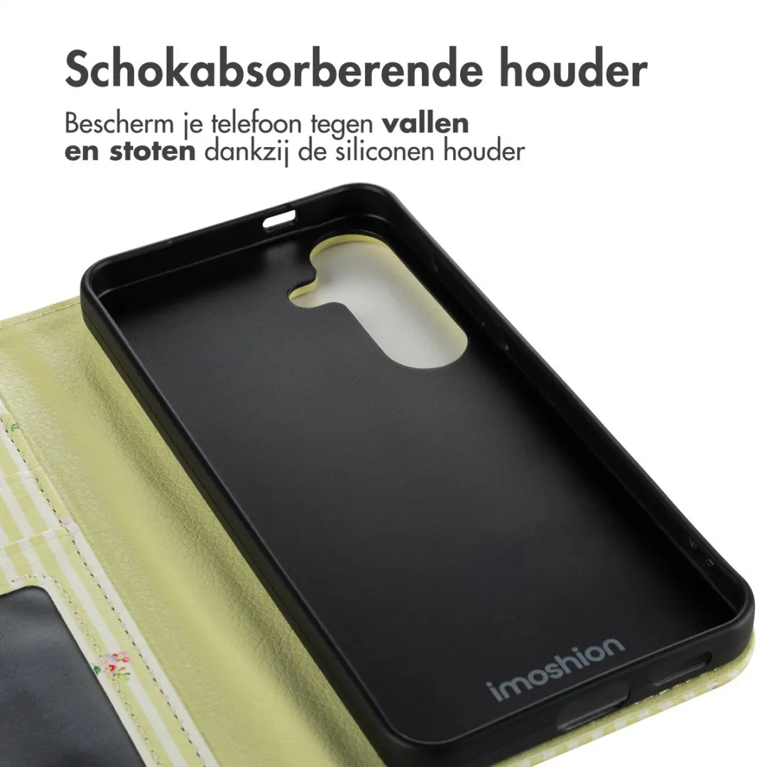 Imoshion Galaxy S25 Hoesje Garden Stripes - 3 Pasjes