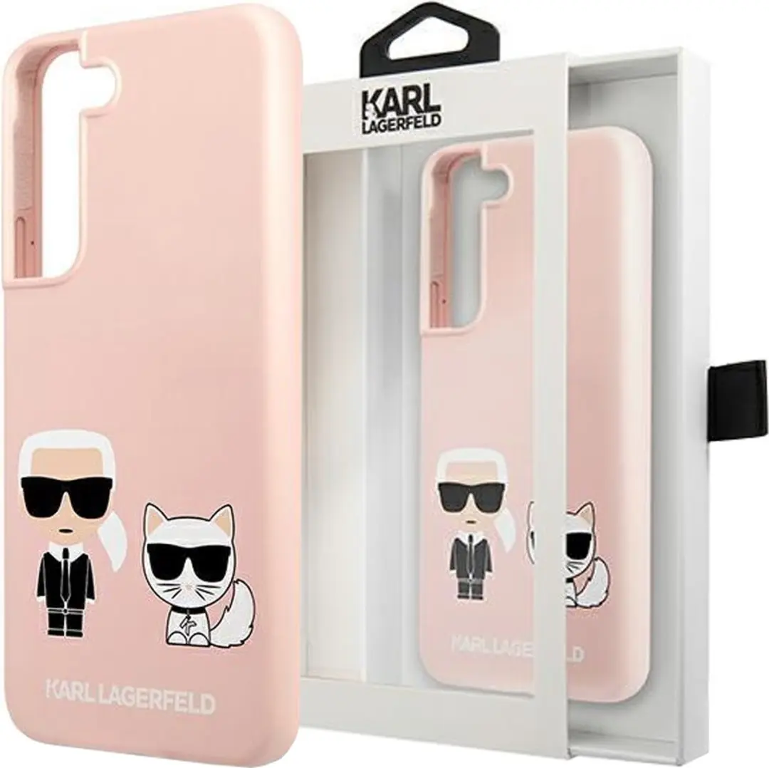 Karl Lagerfeld KLHCS22MSSKCI S22+ Siliconen Hoes