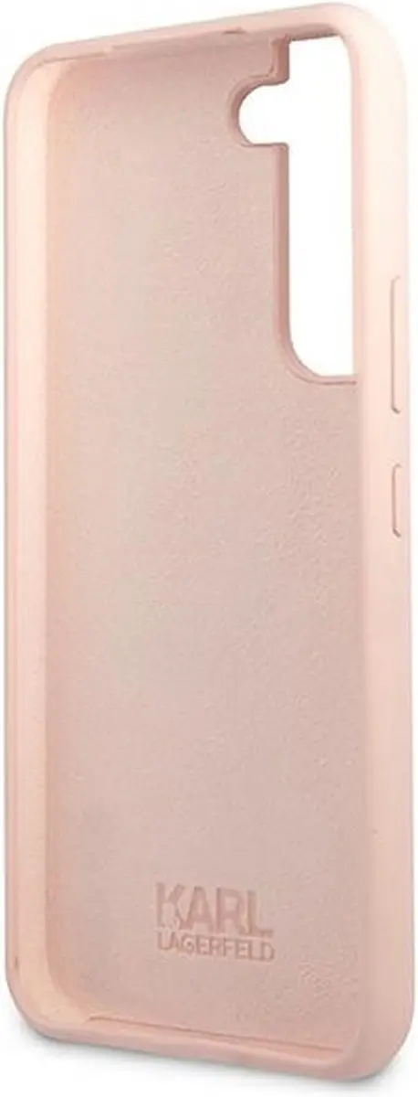 Karl Lagerfeld KLHCS22MSSKCI S22+ Siliconen Hoes - Roze - afbeelding 5 van 6