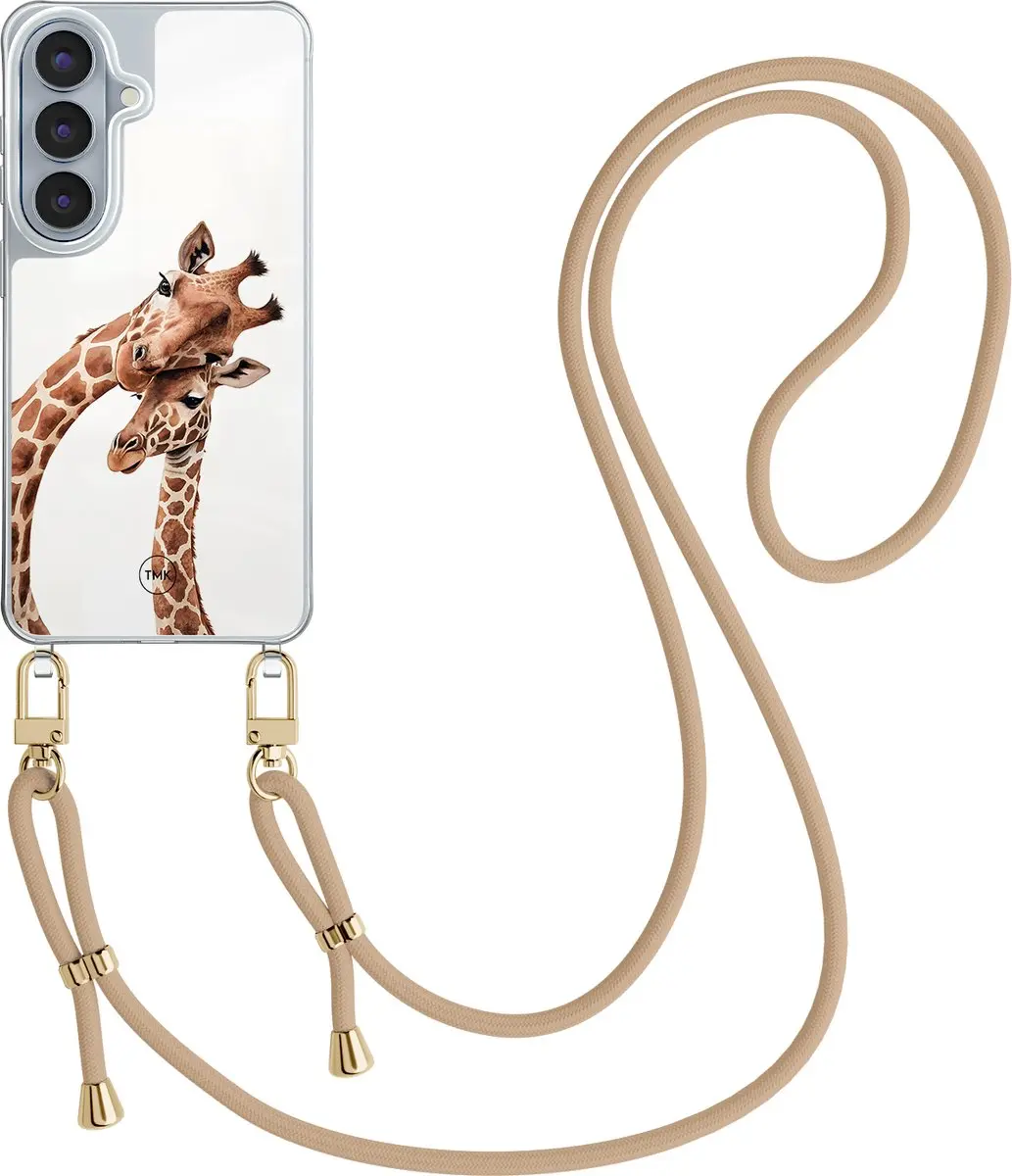 Casevibes S26 Telefoonhoesje Giraffen CV/S/S26/C/004 - Crossbody