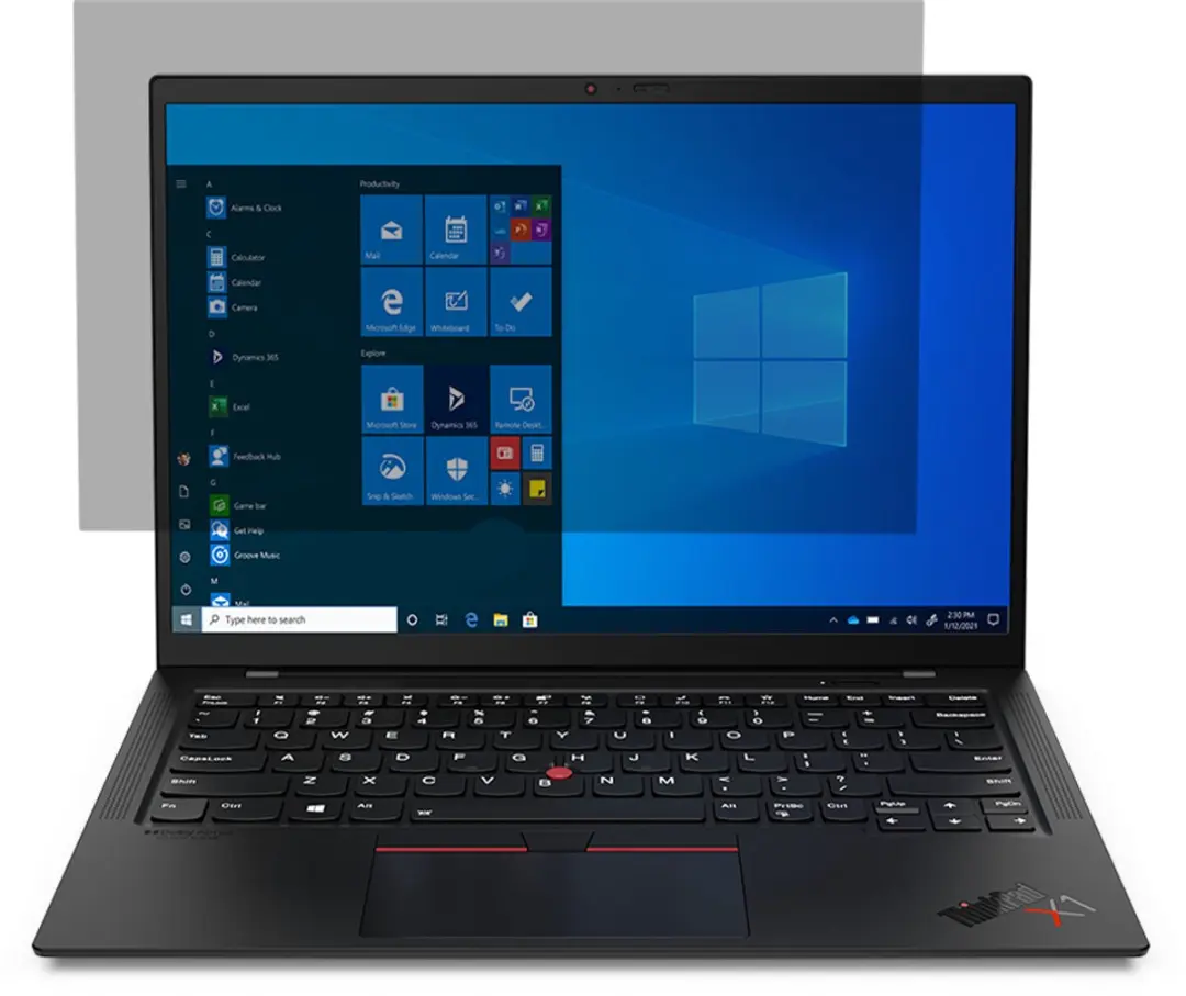 Lenovo 14" Clarity Privacyfilter 4XJ1U03944 - Zwart