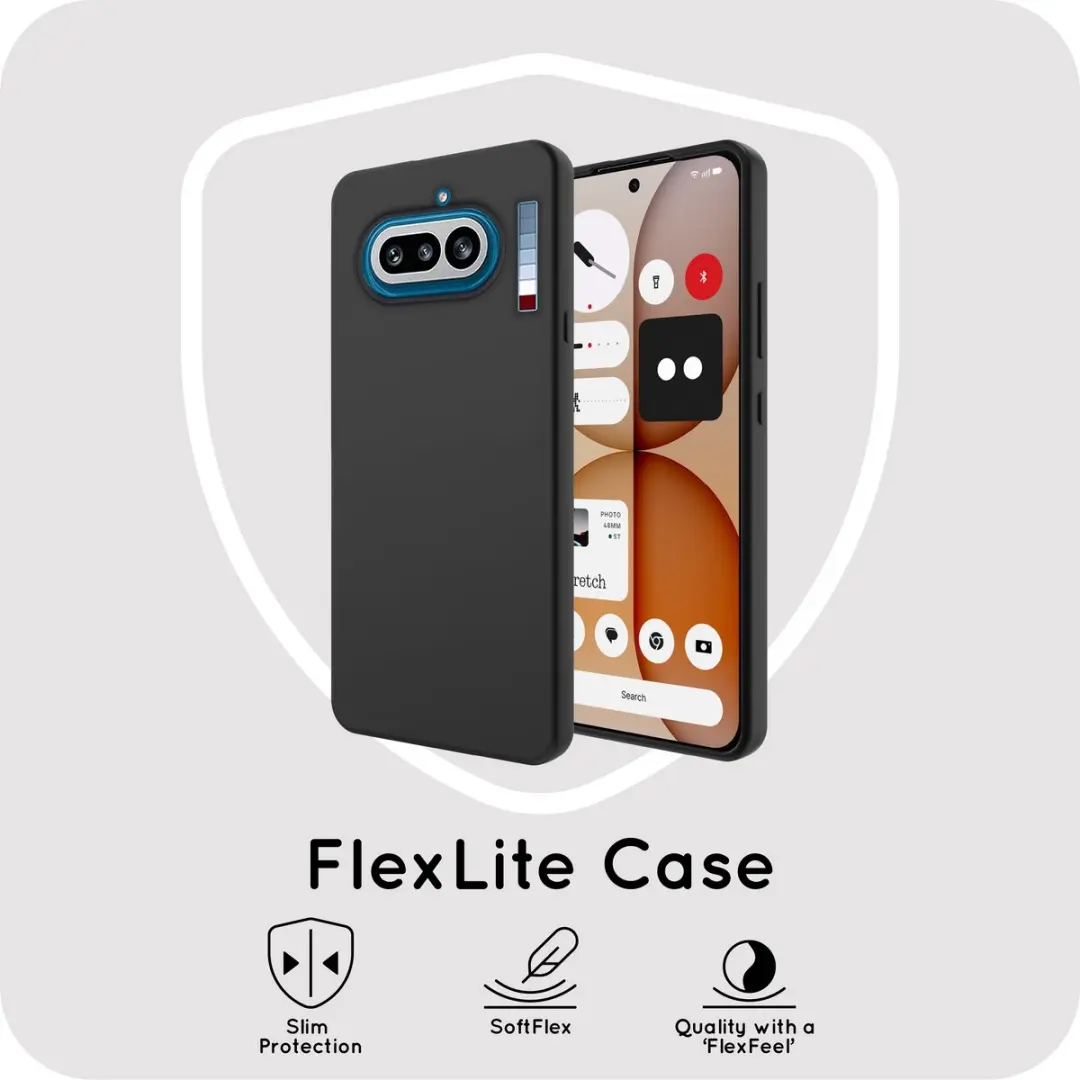 Just in Case Siliconen Hoesje Nothing Phone (4a) MNT2903KL1 - Zwart - afbeelding 6 van 6