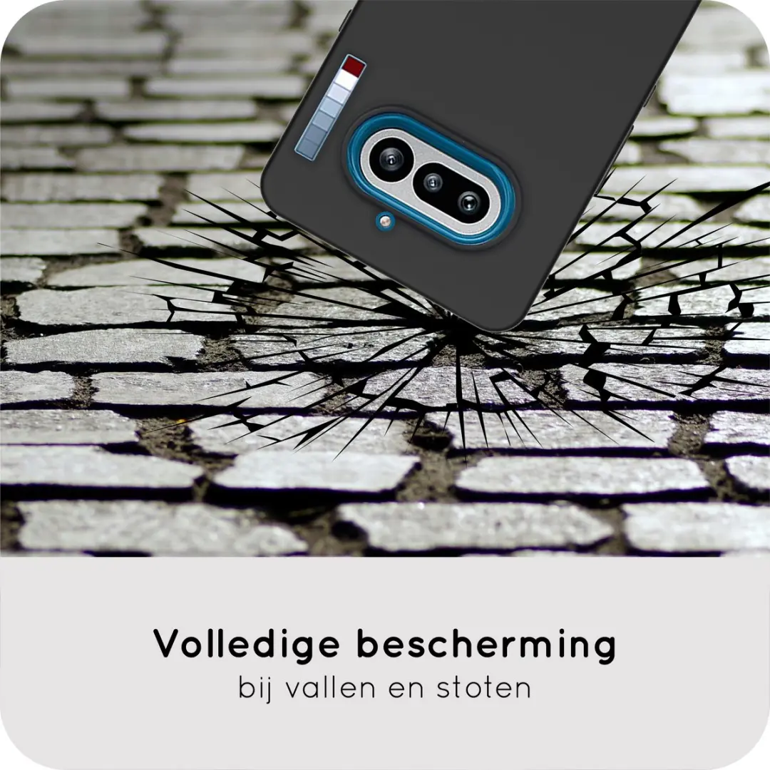 Just in Case Siliconen Hoesje Nothing Phone (4a) MNT2903KL1 - Zwart