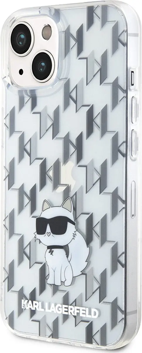 Karl Lagerfeld iPhone 15 Backcase - Effen Transparant