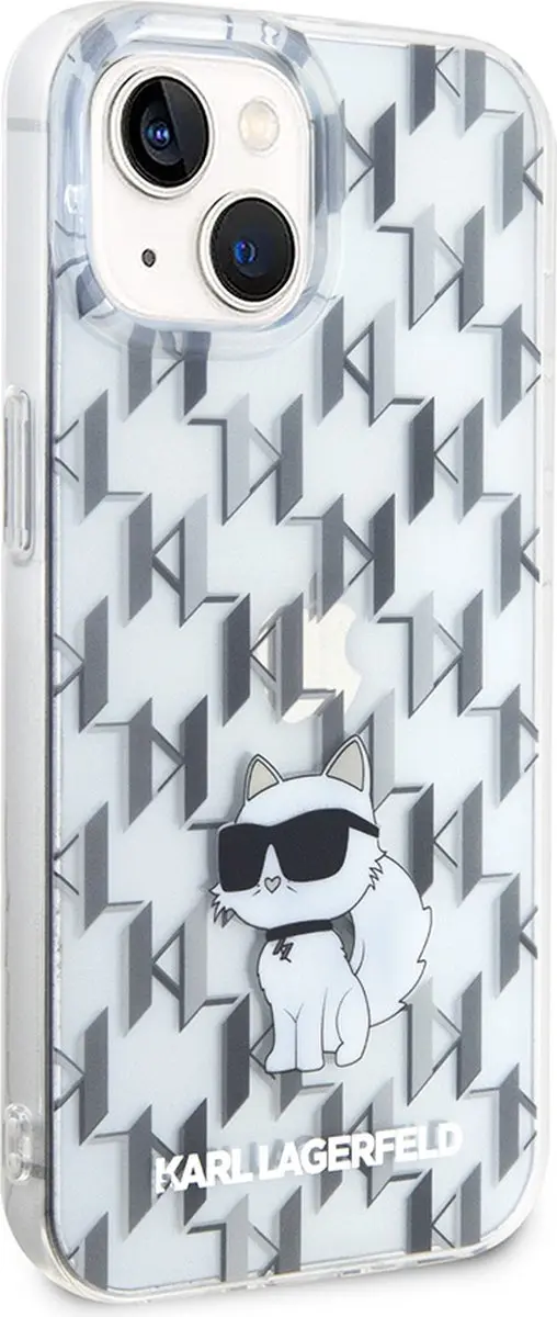 Karl Lagerfeld iPhone 15 Backcase - Effen Transparant