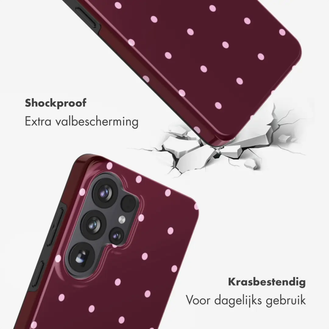 Selencia Hoesje Samsung Galaxy S26 Ultra - Donkerrood