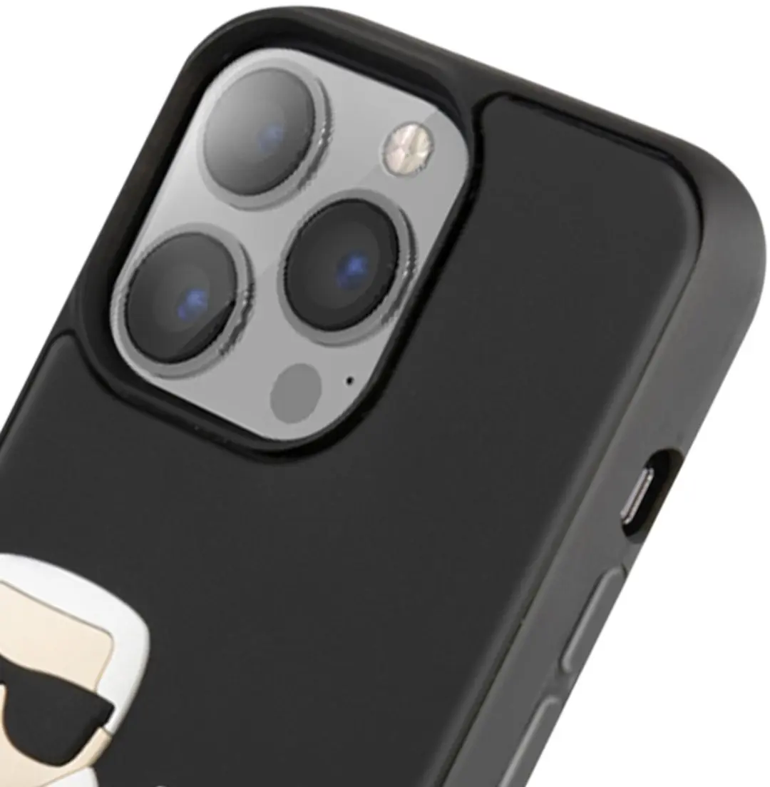 Karl Lagerfeld Karl & Choupette iPhone 13 Pro Max Hardcase - Zwart - afbeelding 6 van 6