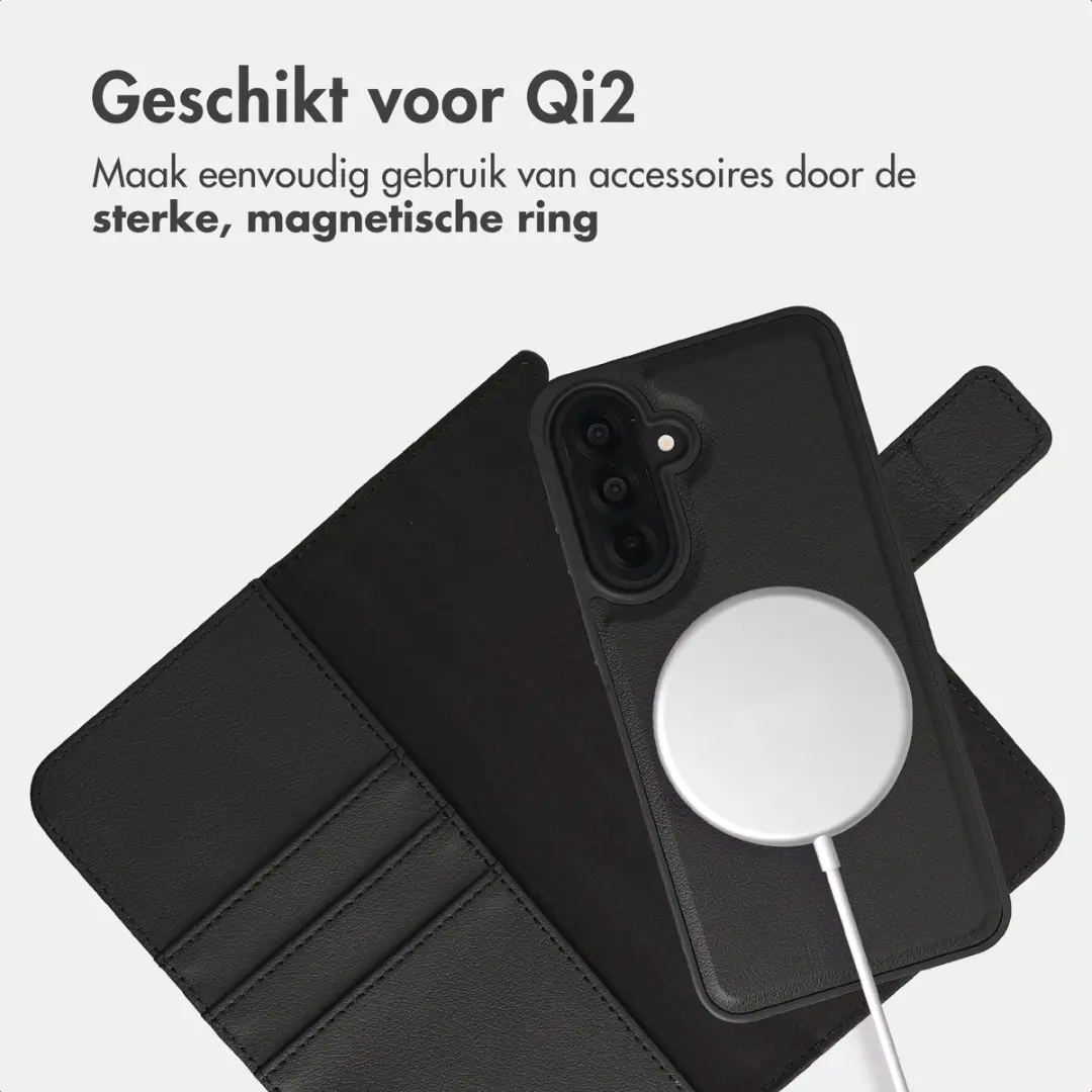 Imoshion Bookcase Hoesje Samsung Galaxy A37 5G - Zwart