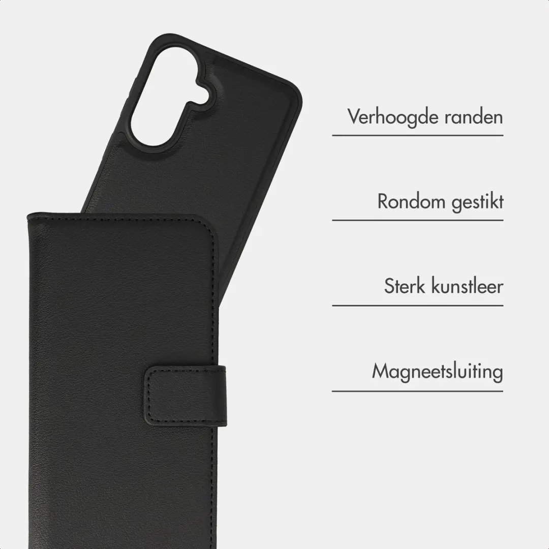 Imoshion Bookcase Hoesje Samsung Galaxy A37 5G - Zwart