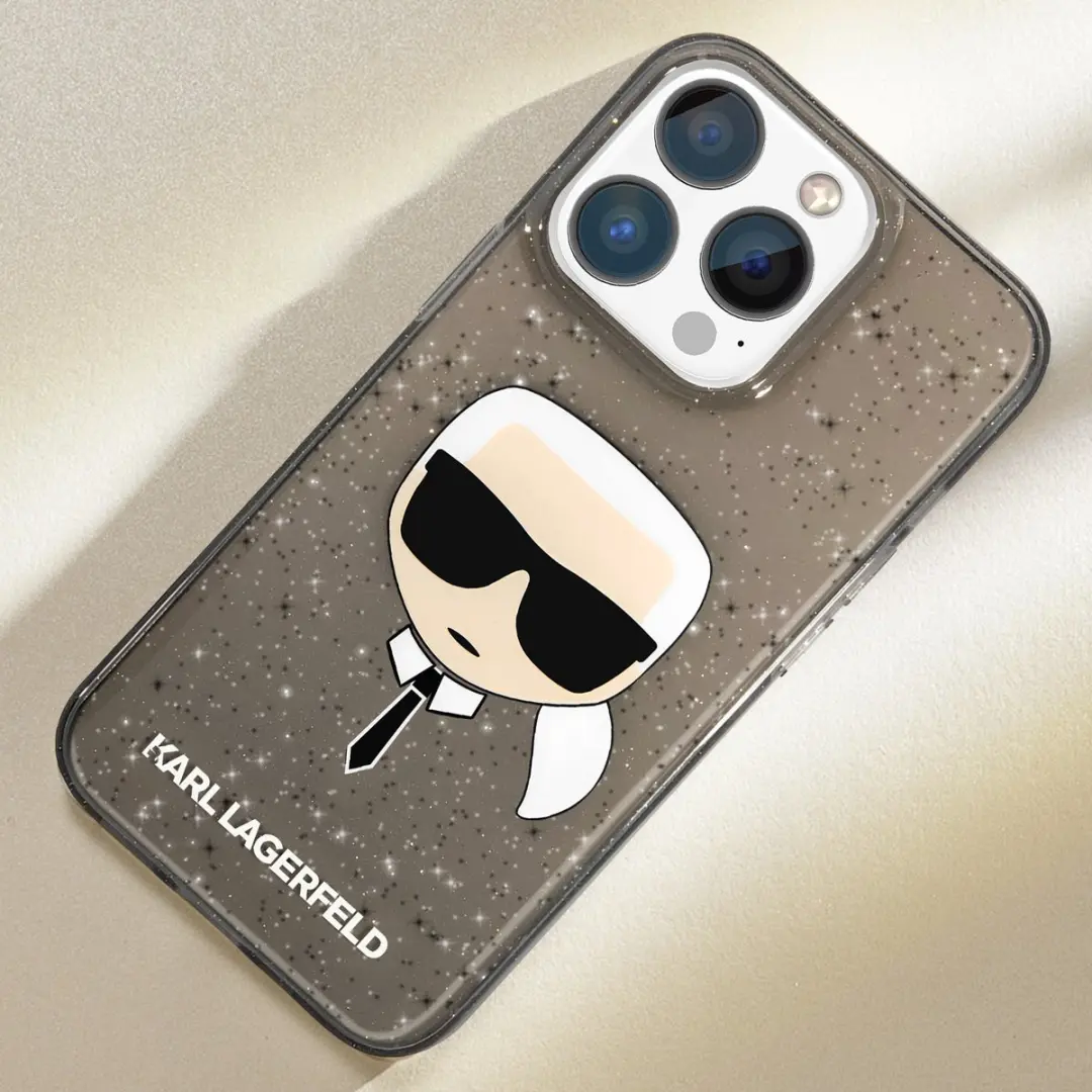 Karl Lagerfeld Hoesje iPhone 13 Pro 3666339027513 - Zwart