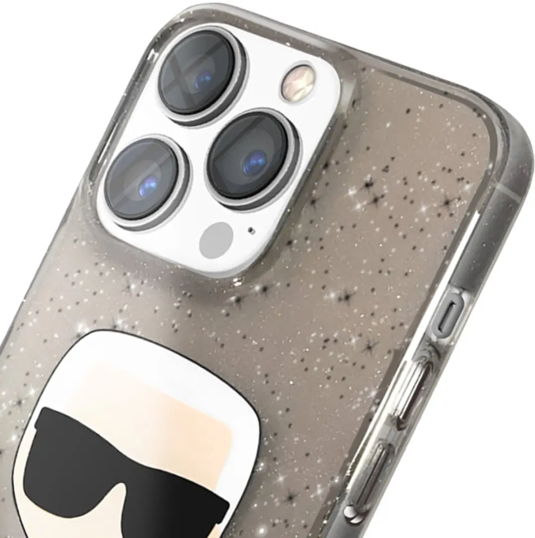 Karl Lagerfeld Hoesje iPhone 13 Pro 3666339027513 - Zwart