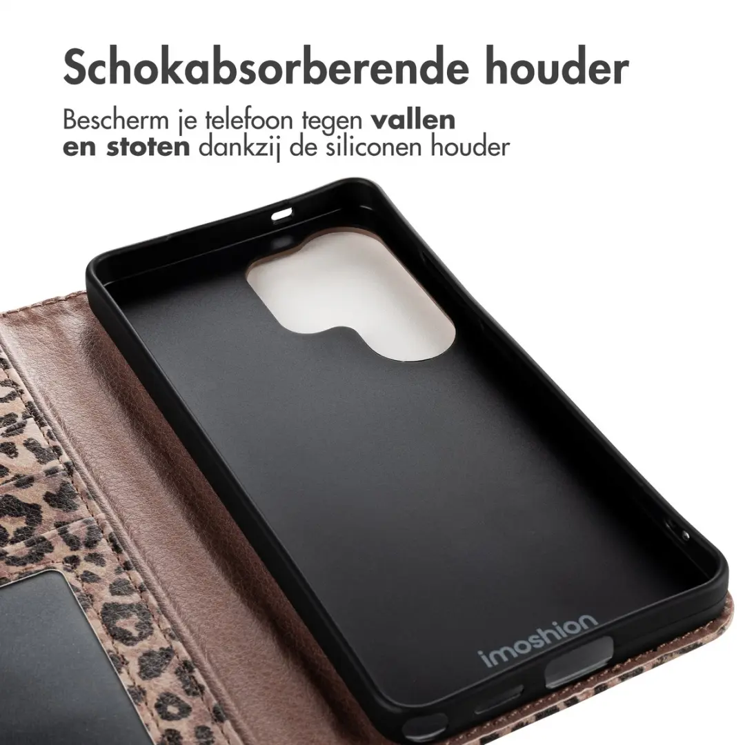 Imoshion Hoesje Samsung Galaxy S26 Ultra - 3 Pasjes - Leopard Mood