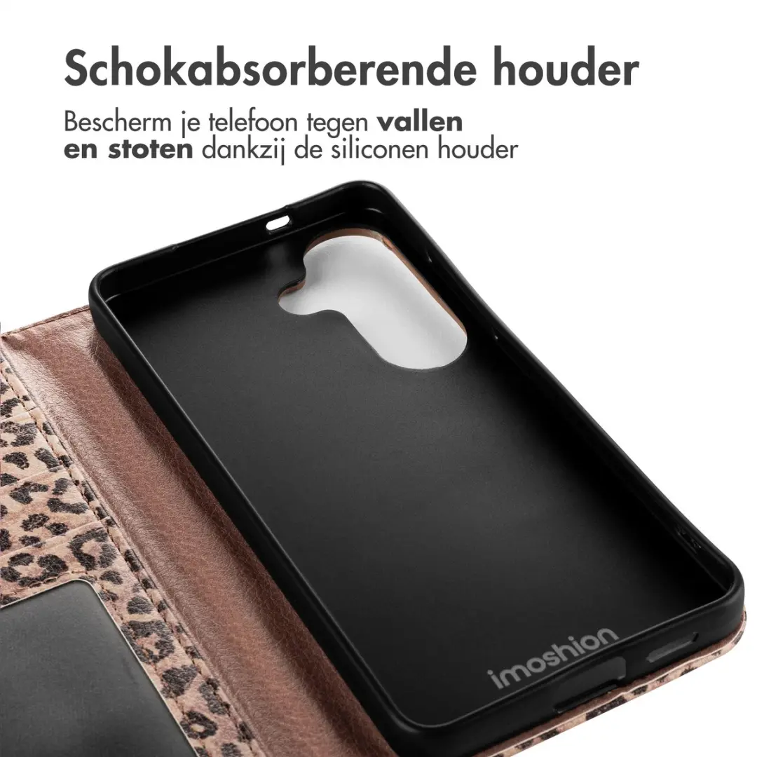 imoshiion Hoesje Samsung Galaxy S26 - Leopard Mood - 3 Pasjes