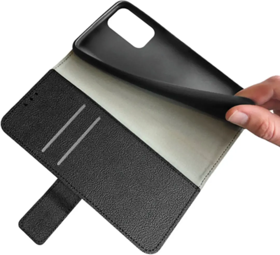 Just in Case Samsung Galaxy A53 Wallethoes - Zwart