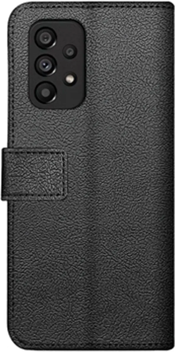 Just in Case Samsung Galaxy A53 Wallethoes - Zwart