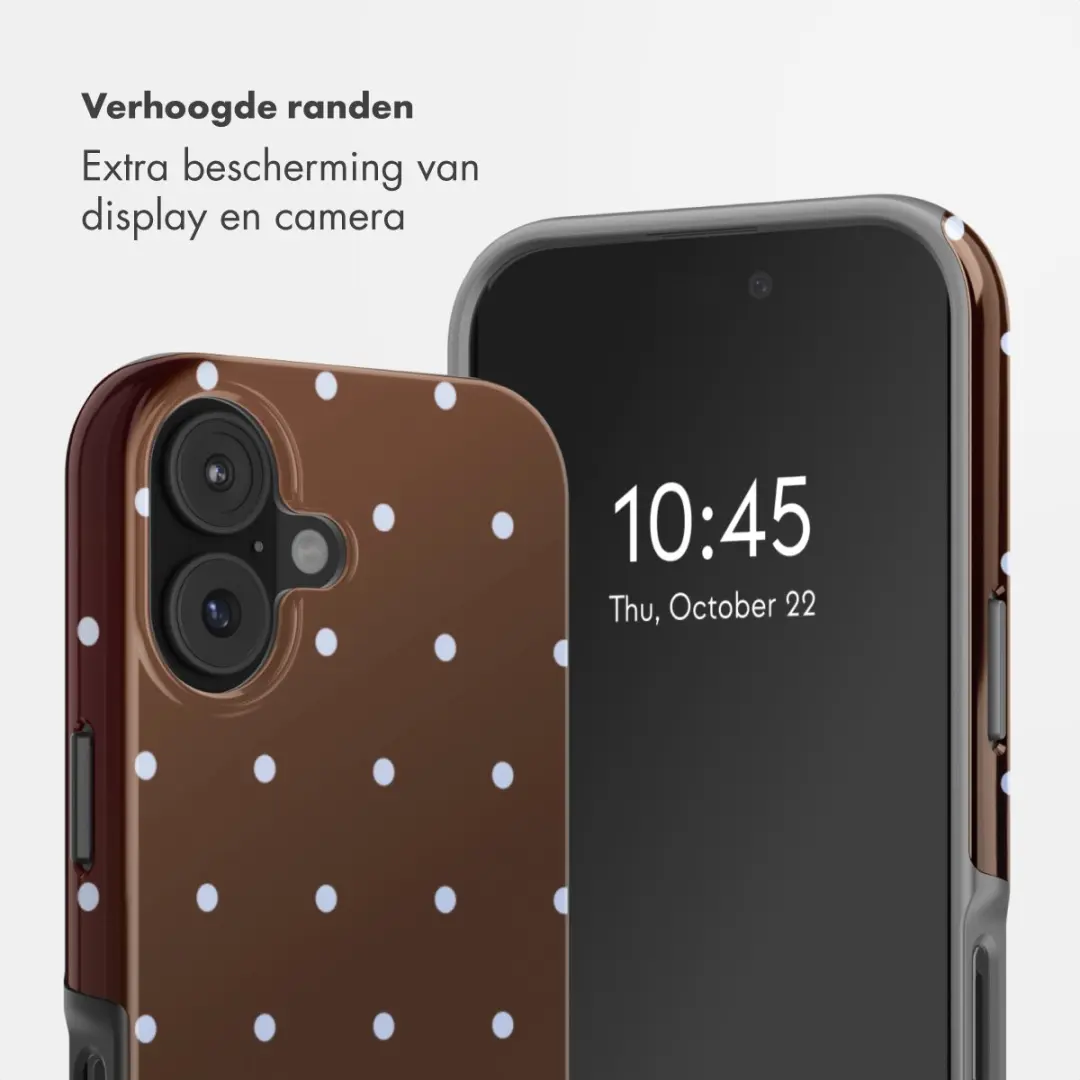 Selencia Hoesje iPhone 17 MagSafe - Bruin